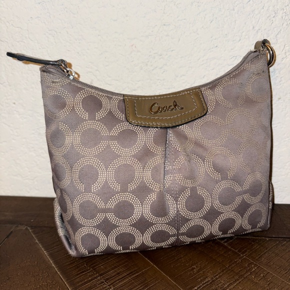 Coach Handbags - Coach Gray Makeup Case
